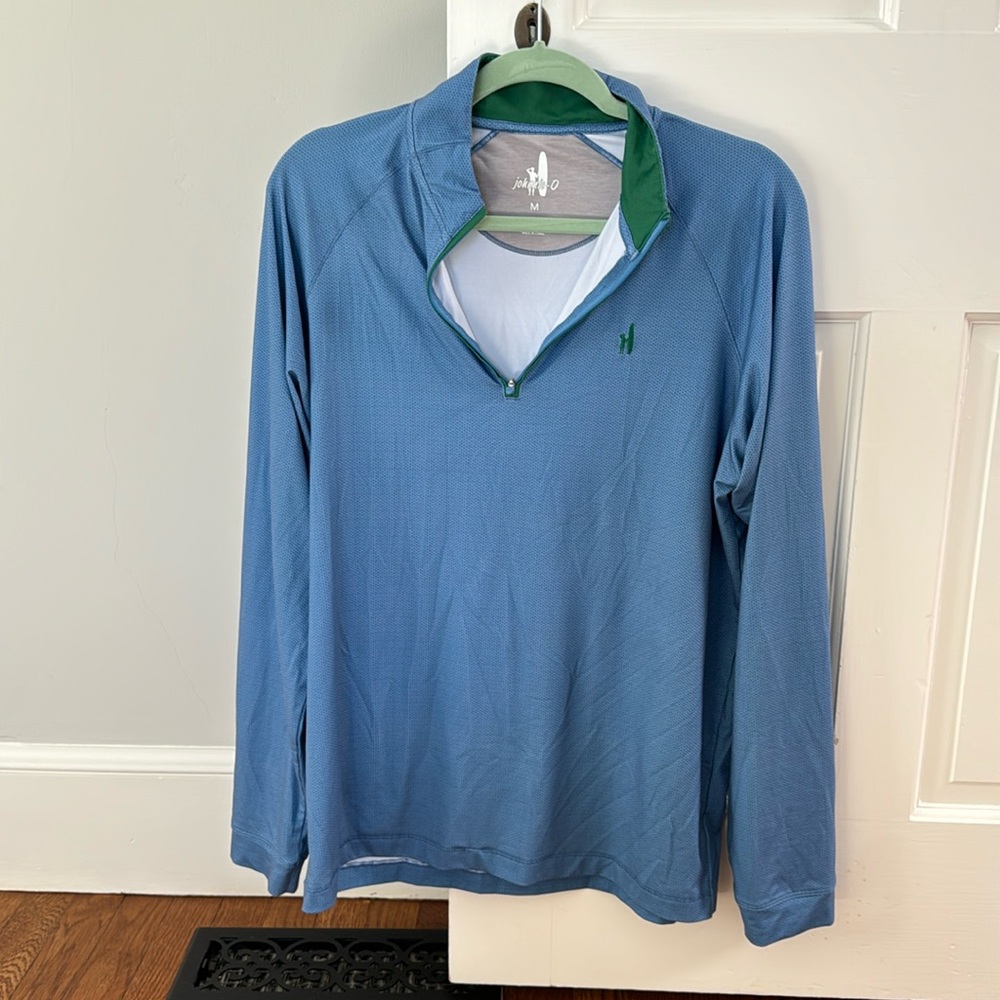 Johnnie-O quarter zip.  Men’s medium.  Like new.  Worn once.
